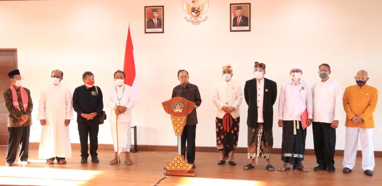 Gubernur Koster Apresiasi SE Pengaturan Kegiatan Keagaamaan Masa Pandemi